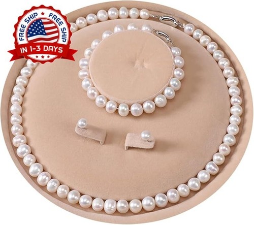 Juego collar de perlas - de,